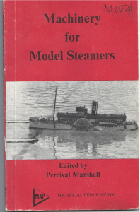 Machinery For Model Steamers